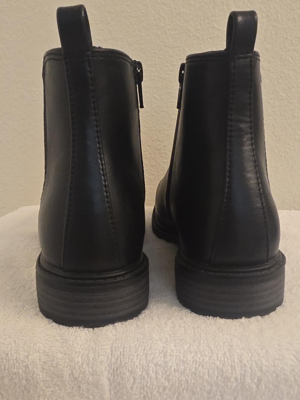 Sonoma Black Brantlee Chelsea Ankle Boots Zipper Round Toe Women's US 8.5M - Picture 6 of 10